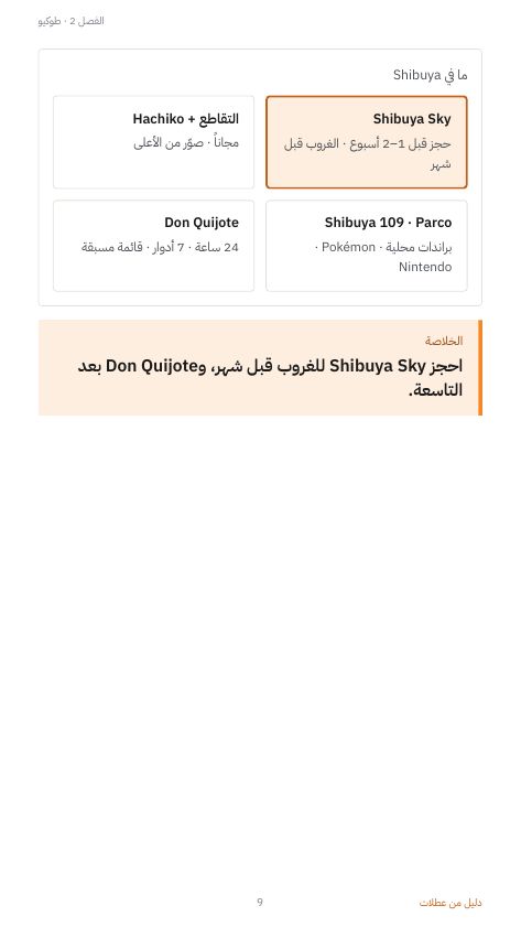 صفحة من الدليل